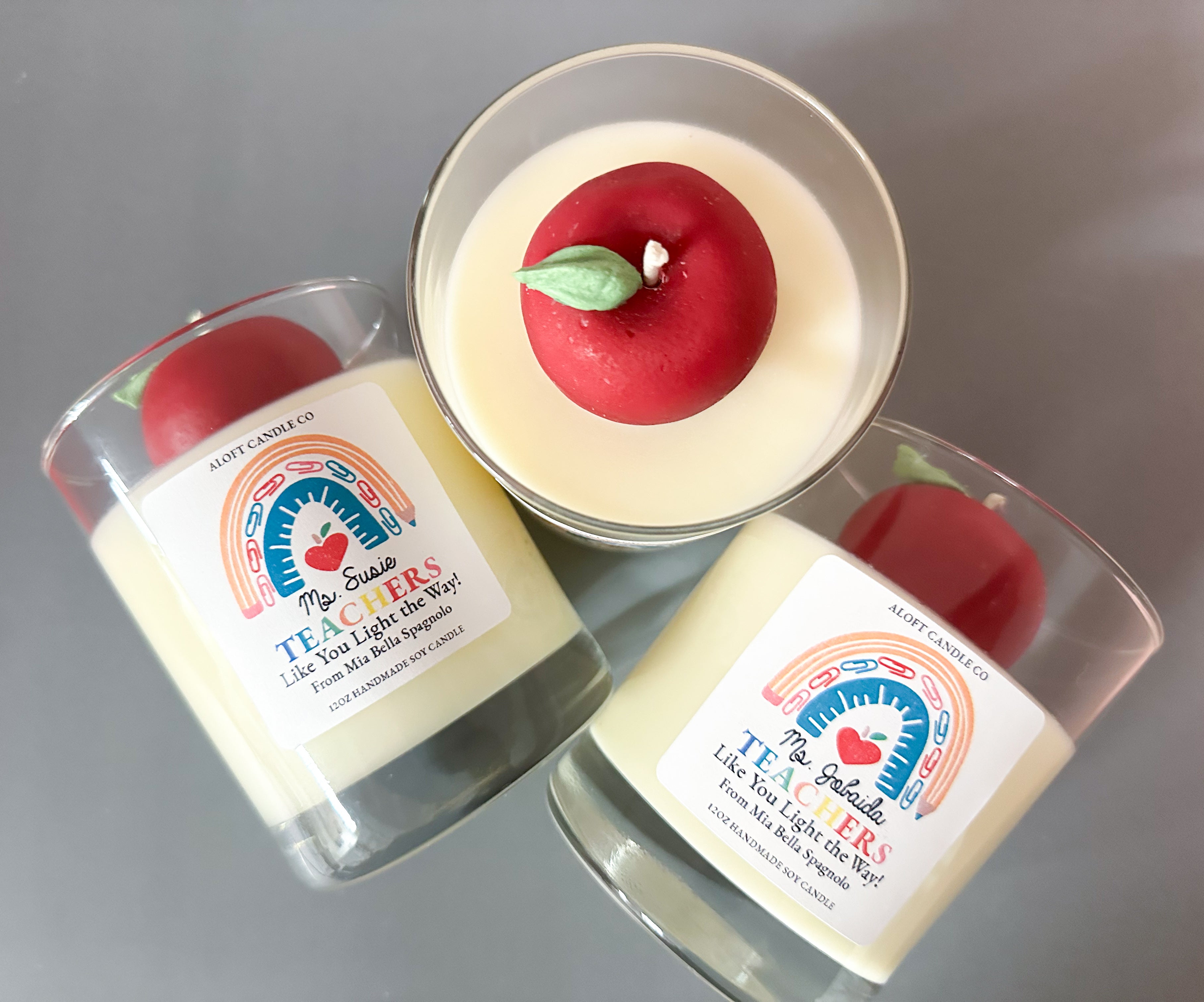 Teacher Handmade Soy Candle 12oz