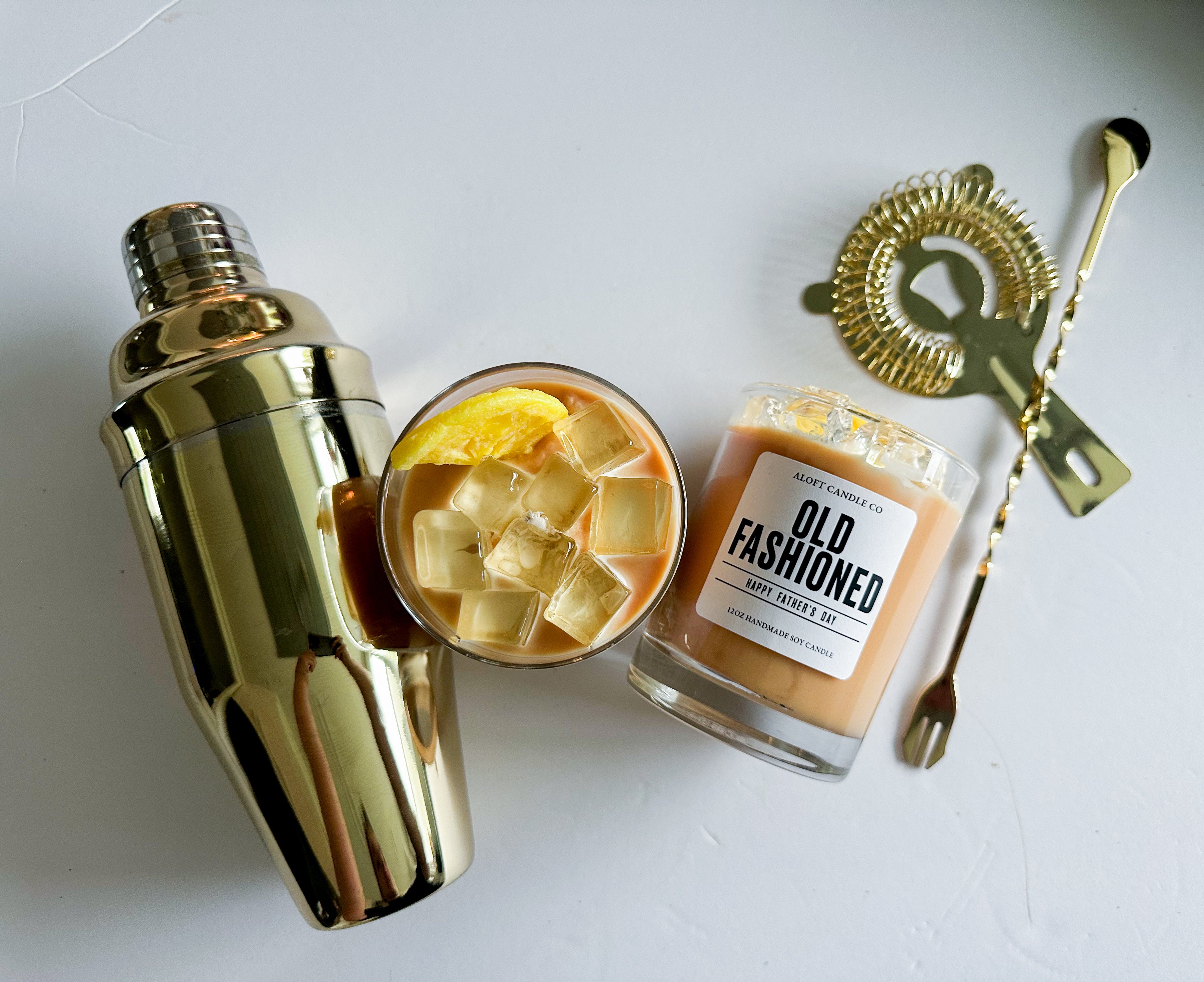 Old Fashioned Handmade Soy Candle 12oz