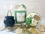 Load image into Gallery viewer, Pot of Gold Handmade Soy Candle 12oz
