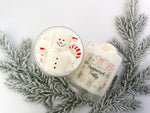 Load image into Gallery viewer, Peppermint Frosty Handmade Soy Candle 12oz
