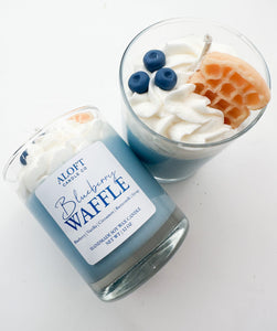 Blueberry Waffle Handmade Soy Candle 12oz