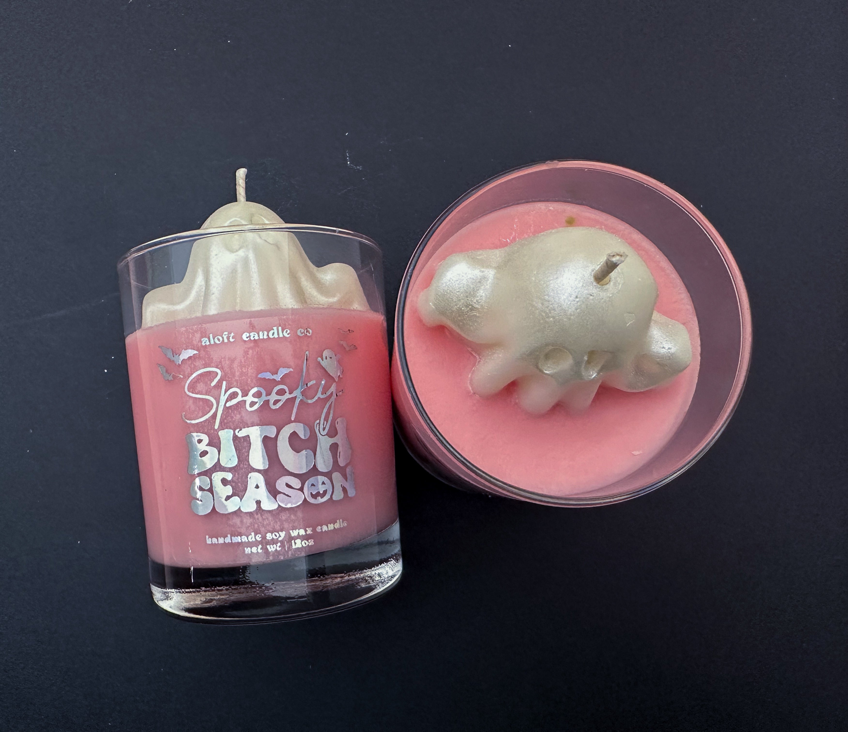 Spooky B*tch Season 12oz Handmade Soy Candle