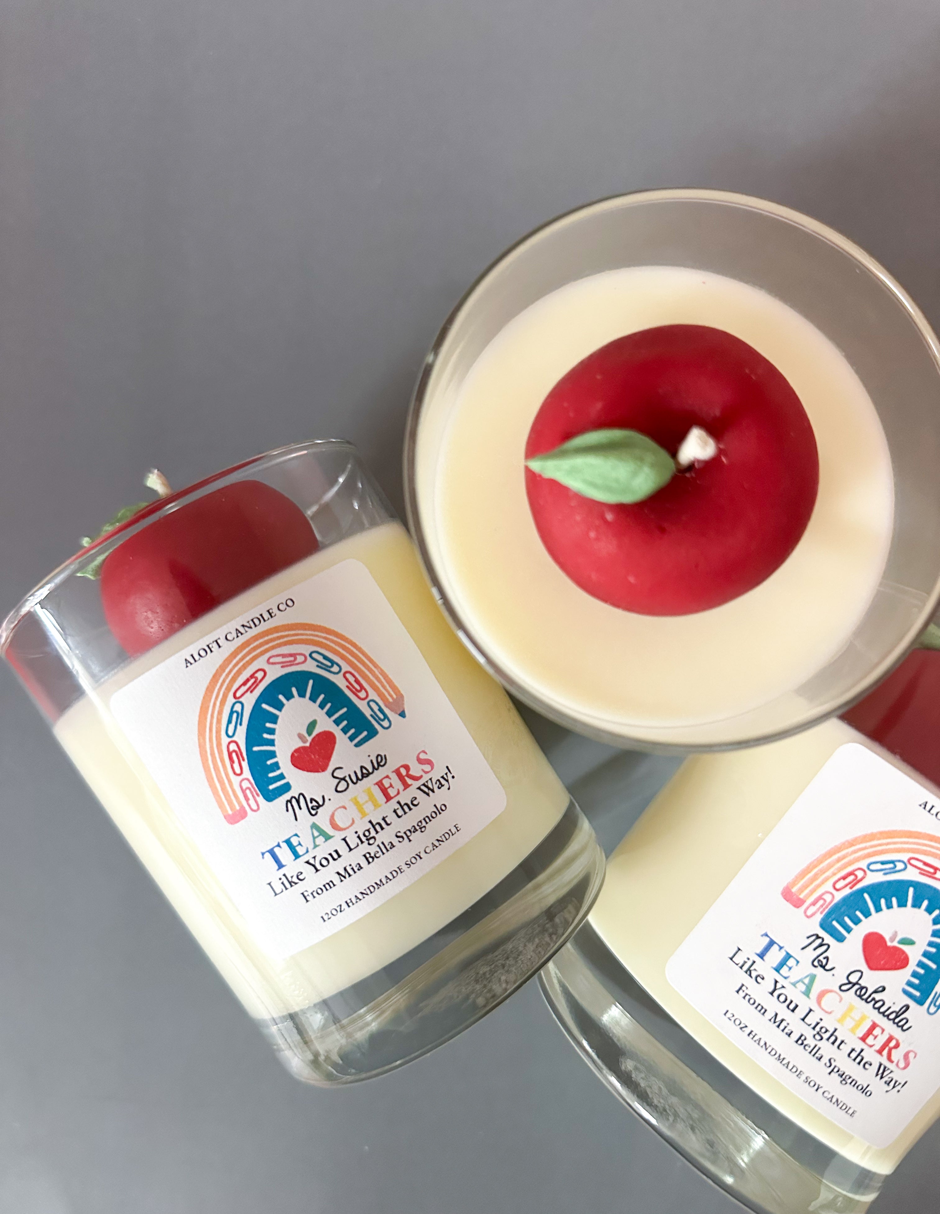 Teacher Handmade Soy Candle 12oz