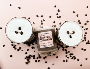 Espresso Martini Handmade Soy Candle 12oz