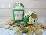 Load image into Gallery viewer, Pot of Gold Handmade Soy Candle 12oz
