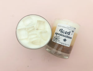 Iced Spookicchino 12oz Handmade Soy Candle
