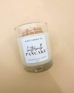 Buttermilk Pancake Handmade Soy Candle 12oz