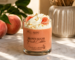 Load image into Gallery viewer, Peach Cobbler 12oz Handmade Soy Candle
