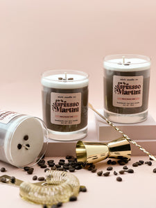 Espresso Martini Handmade Soy Candle 12oz