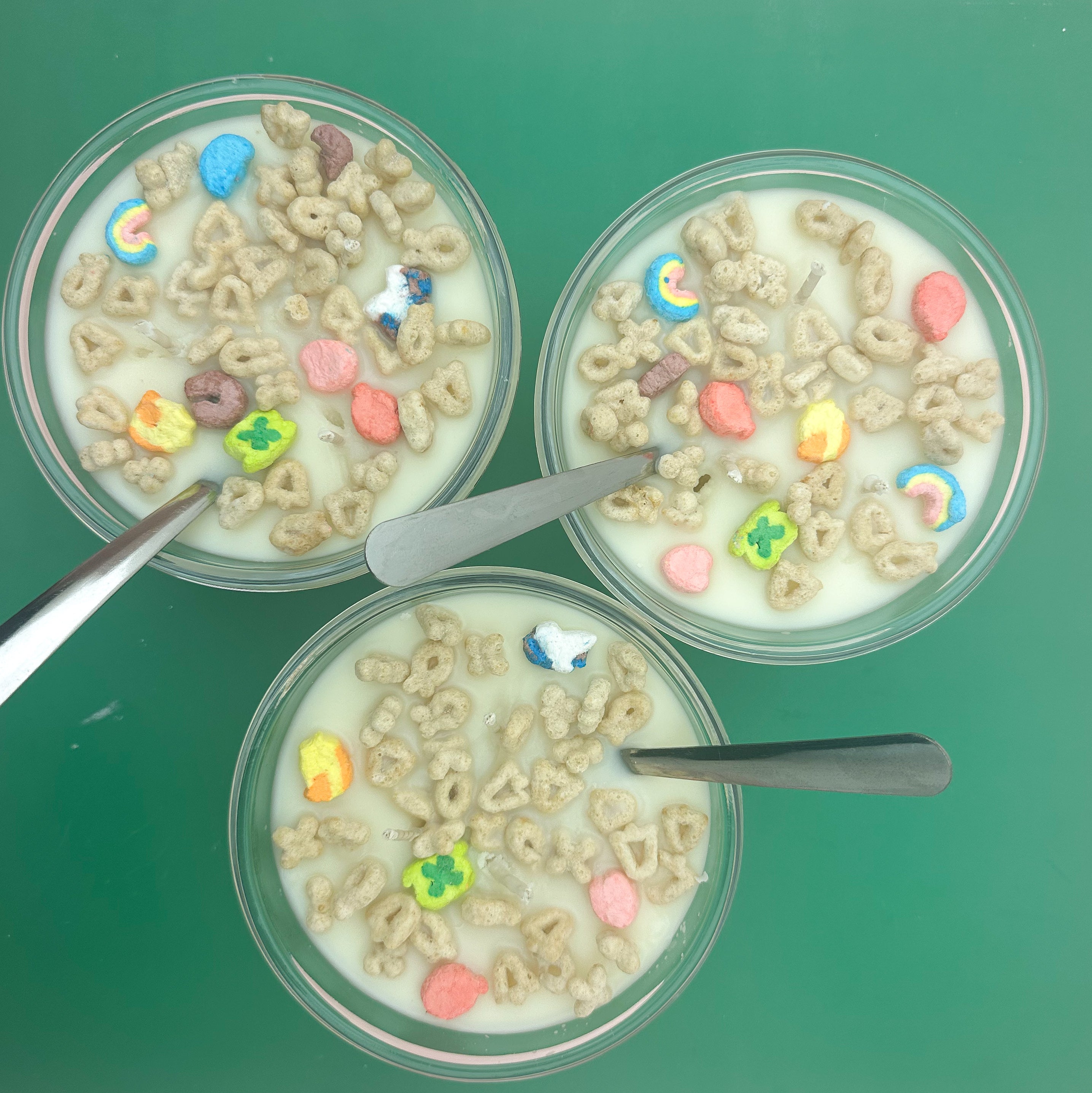 Lucky Charms Milk & Cereal Bowl Handmade Soy Candle 12oz