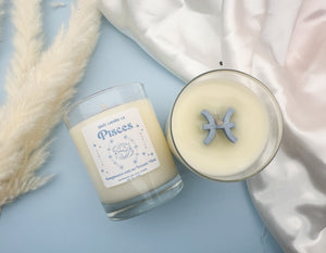 Pisces Zodiac Handmade Soy Candle 12oz