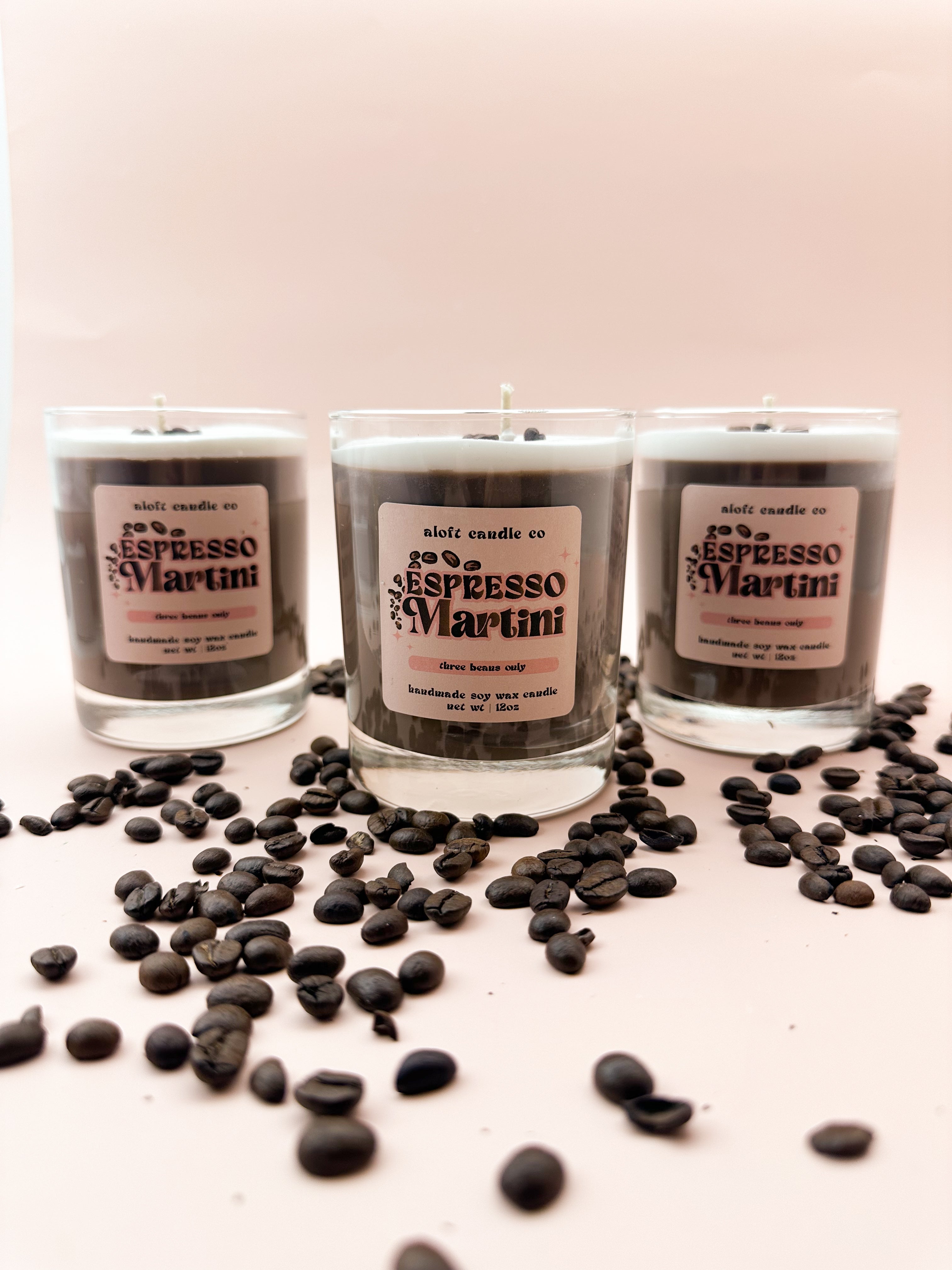 Espresso Martini Handmade Soy Candle 12oz