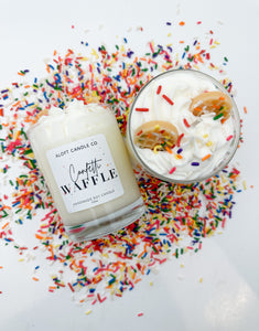 Confetti Waffle Handmade Soy Candle 12oz