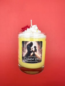 Enchanted Rose Handmade Soy Candle 12oz