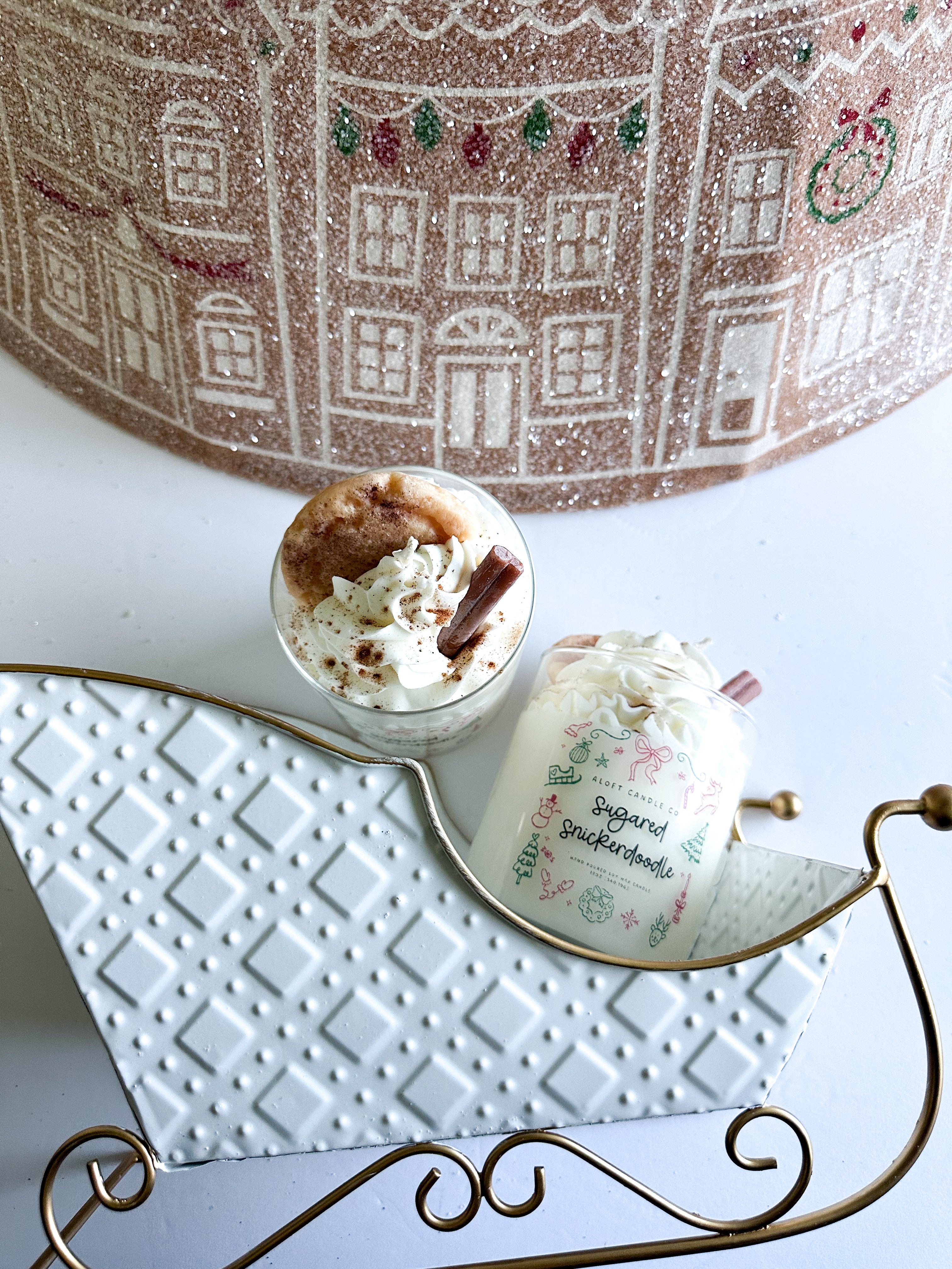 Sugared Snickerdoodle 12oz Handmade Soy Candle