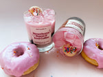 Load image into Gallery viewer, Strawberry Donut &amp; Iced Coffee Handmade Soy Candle 12oz
