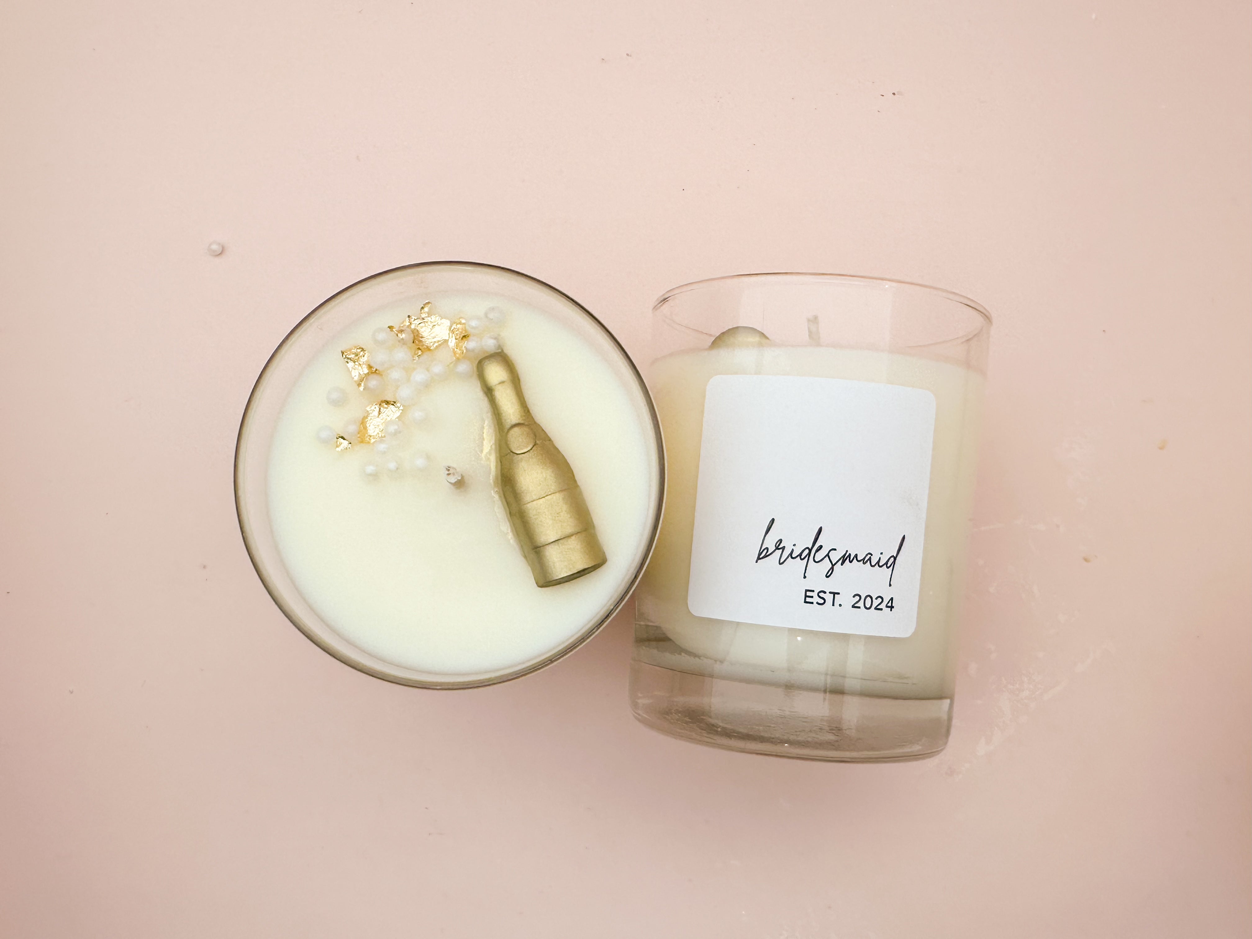 Pop the champagne Handmade Soy Candle 12oz