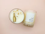 Load image into Gallery viewer, Pop the champagne Handmade Soy Candle 12oz
