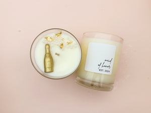 Pop the champagne Handmade Soy Candle 12oz