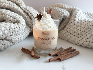 Cinnamon Chai Latte 12oz Handmade Soy Candle