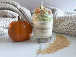 Load image into Gallery viewer, Pumpkin Pistachio 12oz Handmade Soy Candle
