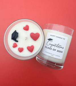 Congrats Grad Handmade Soy Candle 12oz