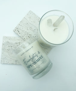 Crystal Handmade Soy Candle 12oz