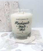 Load image into Gallery viewer, Crystal Handmade Soy Candle 12oz
