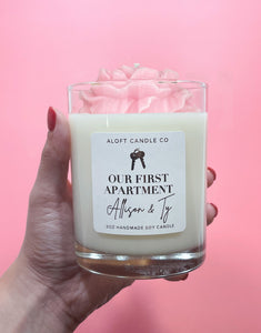 First House/Apartment Handmade Soy Candle 12oz