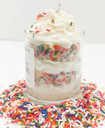 Load image into Gallery viewer, Birthday Cake Trifle Handmade Soy Candle 12oz
