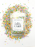 Load image into Gallery viewer, Pastel Sprinkle Frosted Celebrate Handmade Soy Candle 12oz
